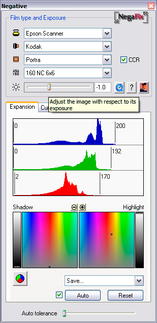 negafix palette